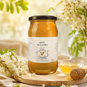 Miód Akacjowy 1000g