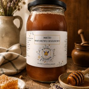 Miód nektarowo spadziowy 1000g